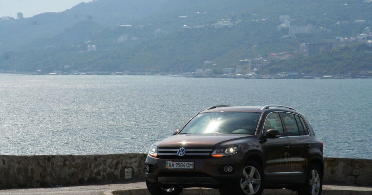 В Крыму показали обновленный VW Tiguan
