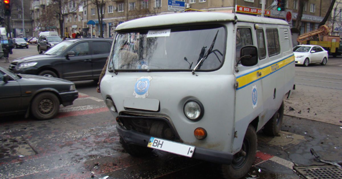 ДТП в центре Одессы. Фото: odessamedia.net