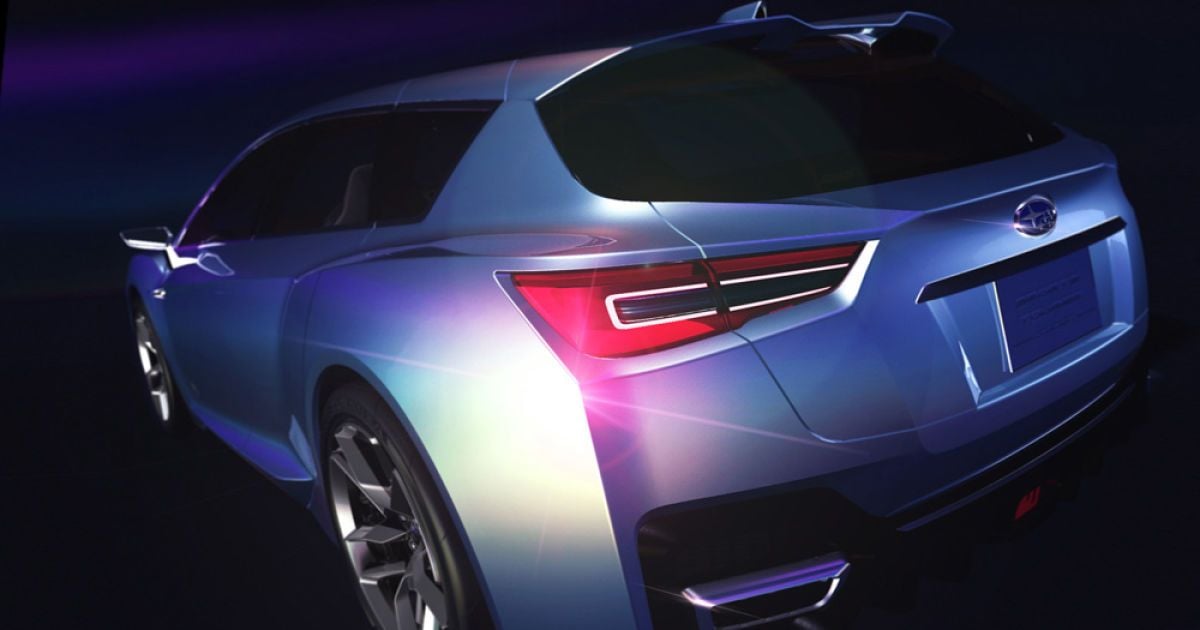 Новый концепт Subaru получил цельностеклянную крышу