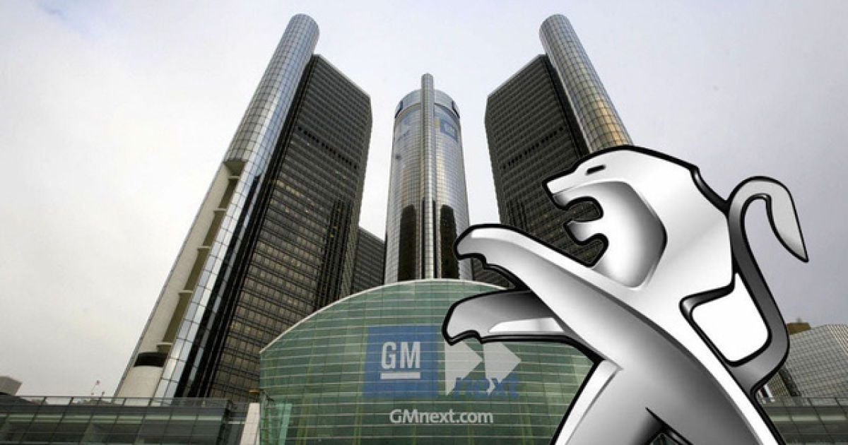 Peugeot-Citroën объединился с General Motors