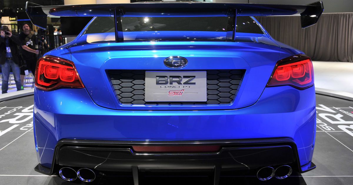 Мировая премьера: купе Subaru BRZ Concept STI_10