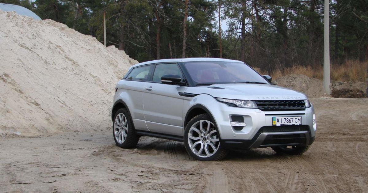 Тест-драйв Range Rover Evogue: Золотая молодежь