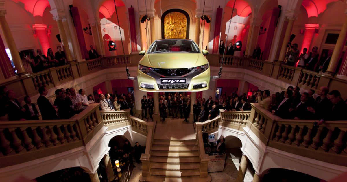 Премьеры Франкфурта: Honda Civic спустился с небес