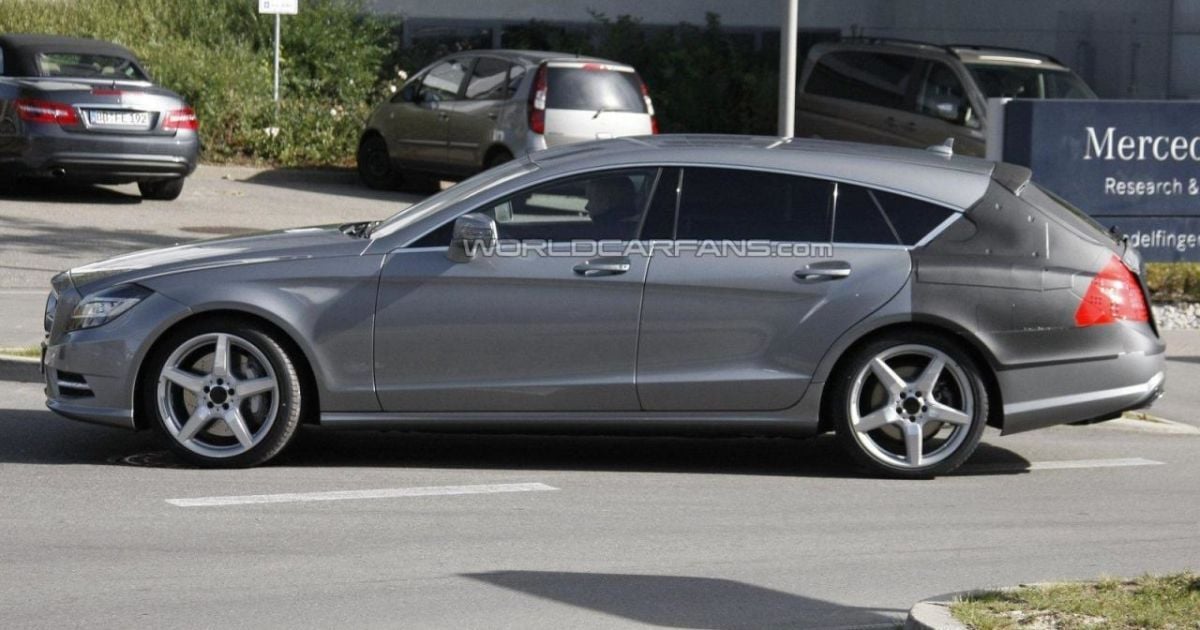 Mercedes-Benz вывел на тесты конкурента Audi A7