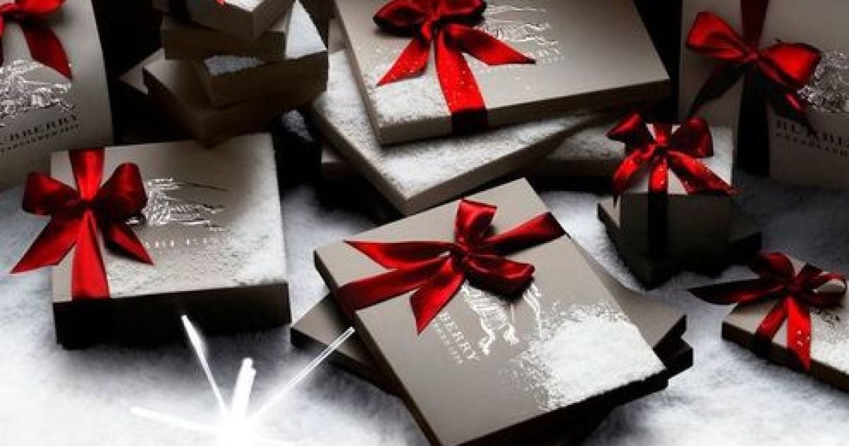 Рождественская коллекция Burberry