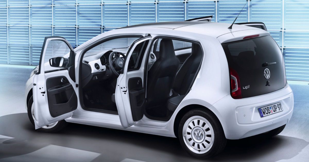 Volkswagen Up! будет расходовать 4,3 л на 100 км