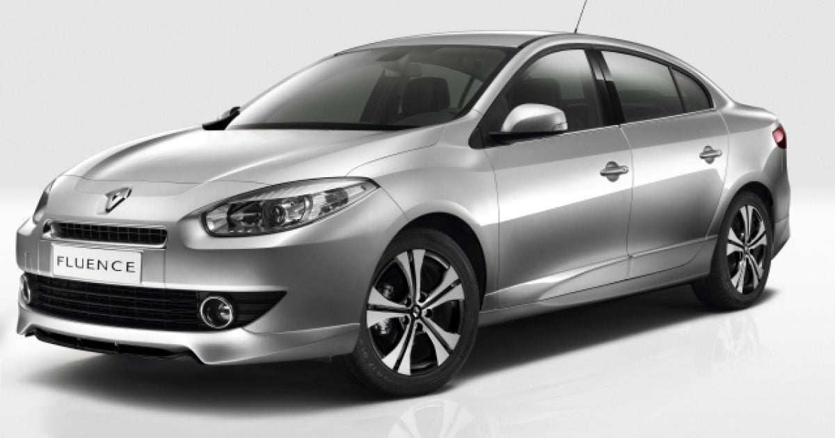 В Украине стартовали продажи спортивного Renault Fluence