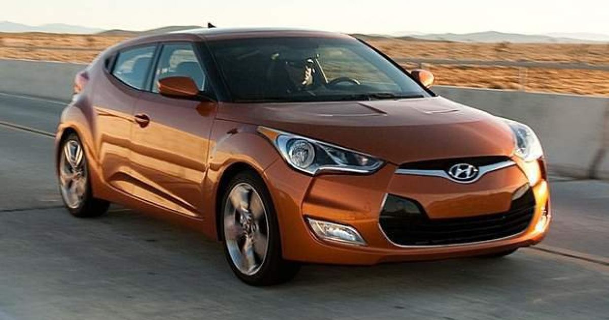 В Украине стартовали продажи асимметричного Hyundai Veloster