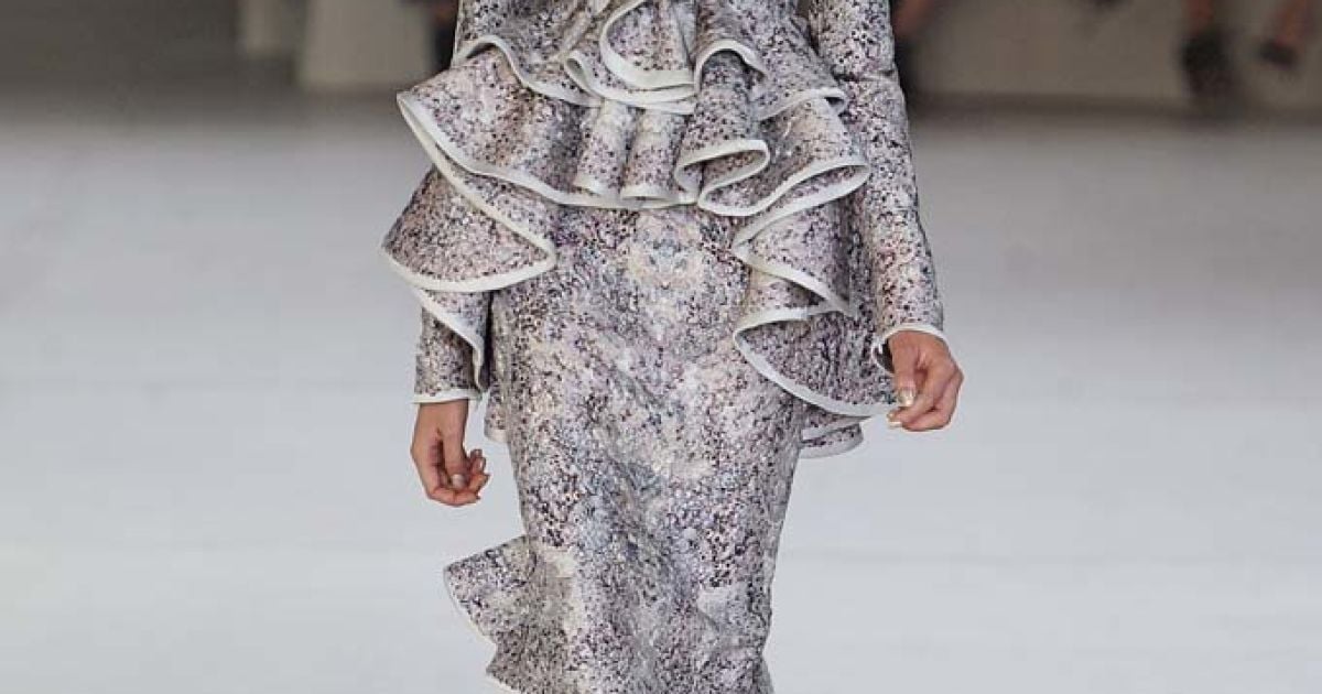 Alexander McQueen прет-а-порте весна-лето 2012 / © EastNews