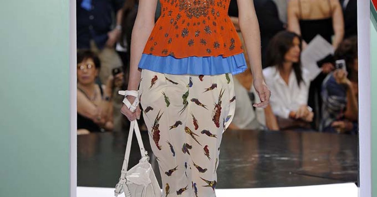 Kenzo рет-а-порте весна-лето 2012 / © EastNews
