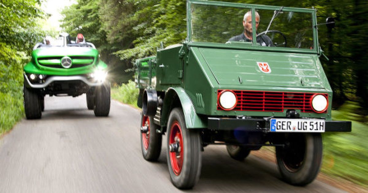 Mercedes изготовил юбилейный трактор_20