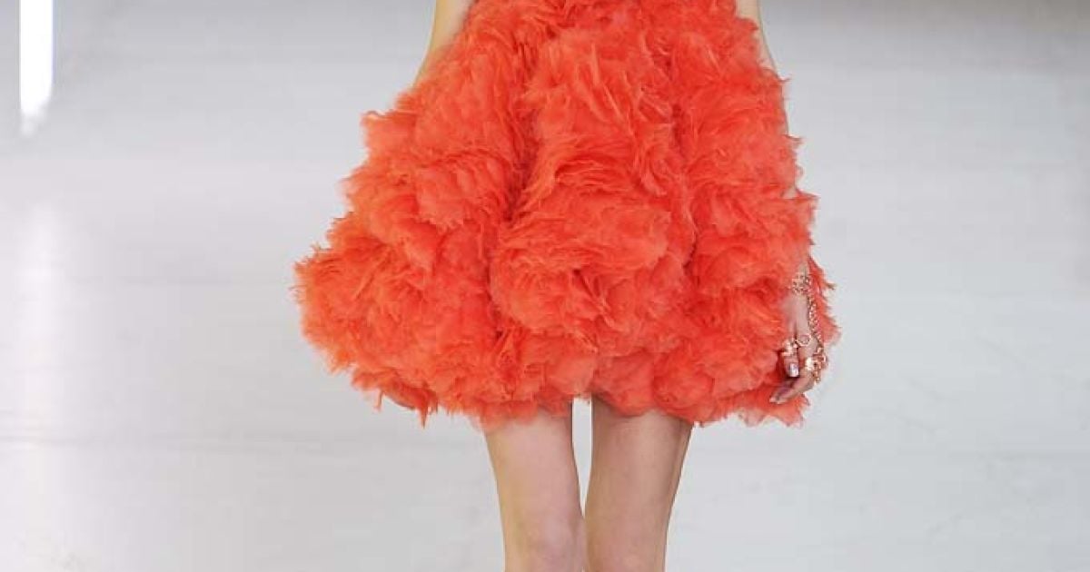 Alexander McQueen прет-а-порте весна-лето 2012 / © EastNews