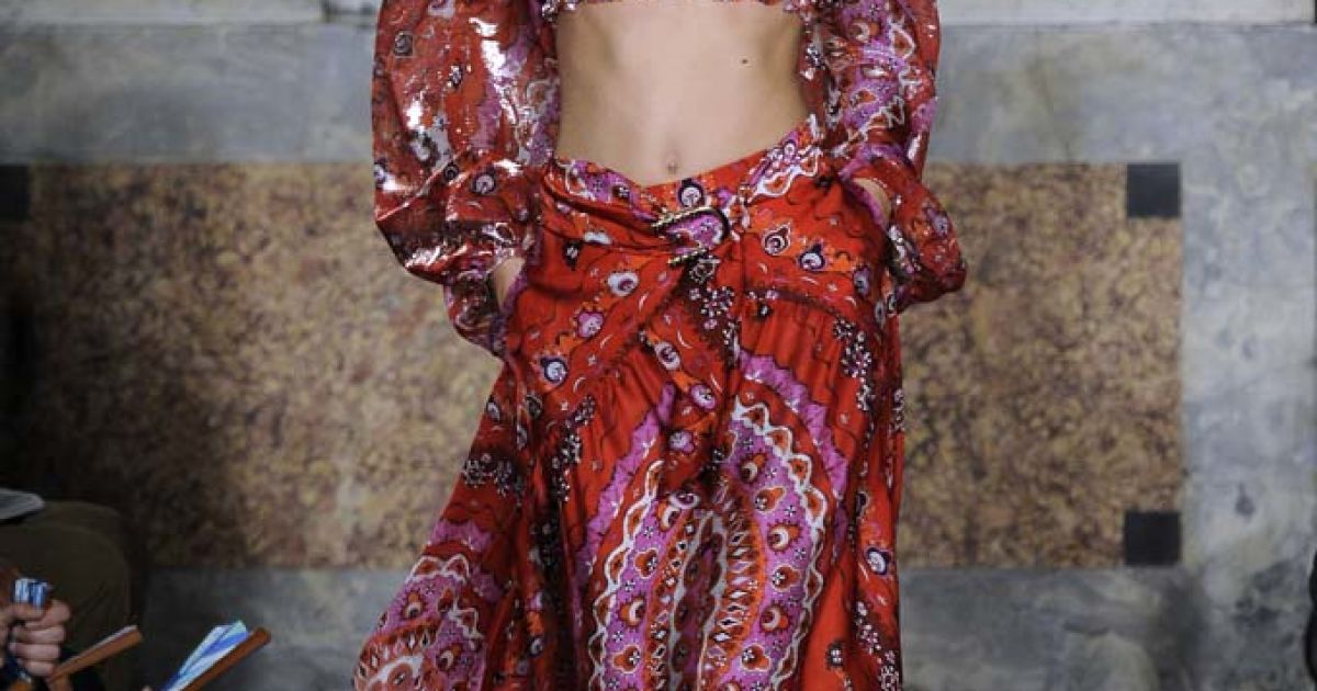 Emilio Pucci прет-а-порте весна-лето 2012 / © EastNews