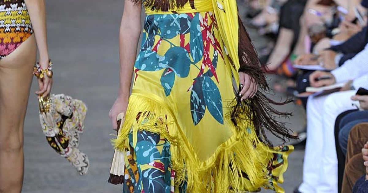 Missoni прет-а-порте весна-лето 2012 / © EastNews