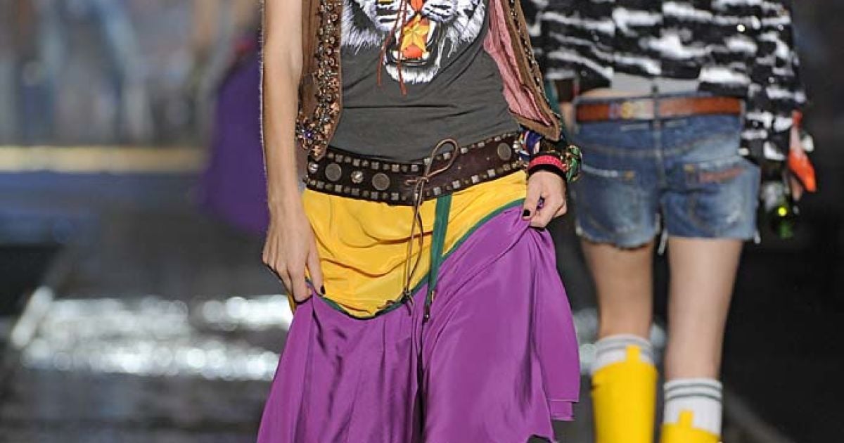 Dsquared2 прет-а порте весна-лето 2012 / © EastNews