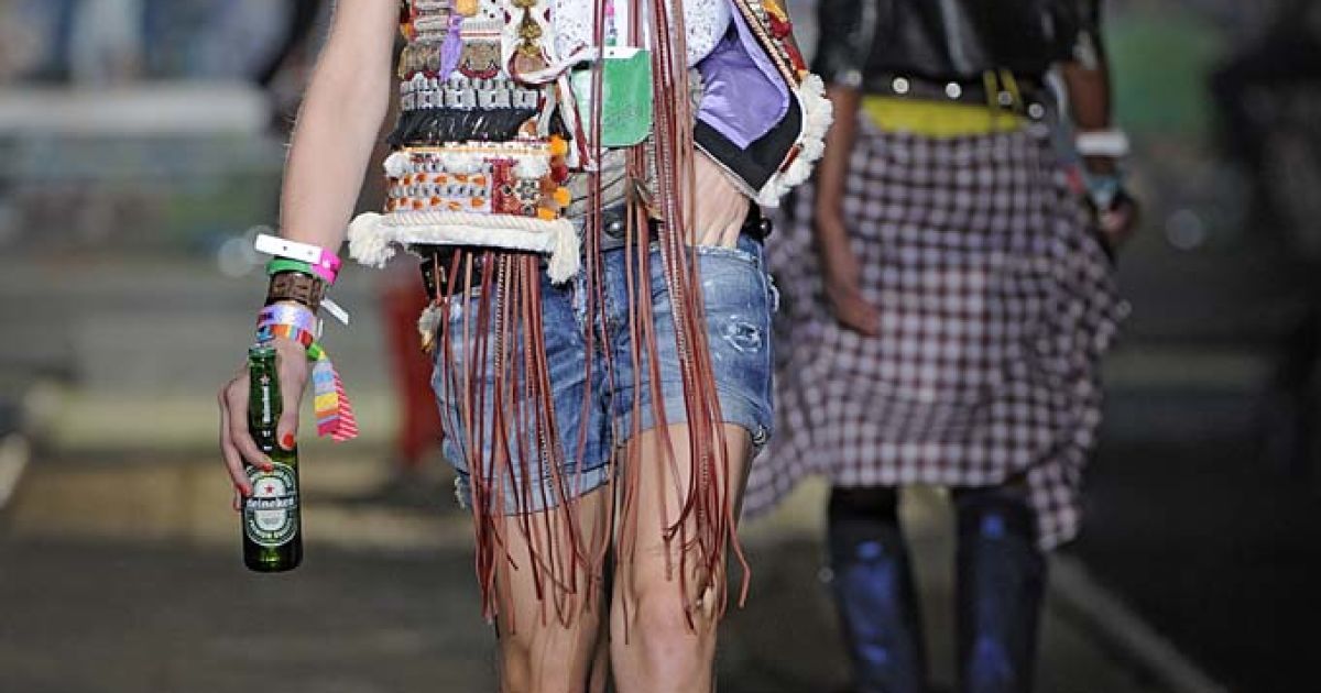 Dsquared2 прет-а порте весна-лето 2012 / © EastNews