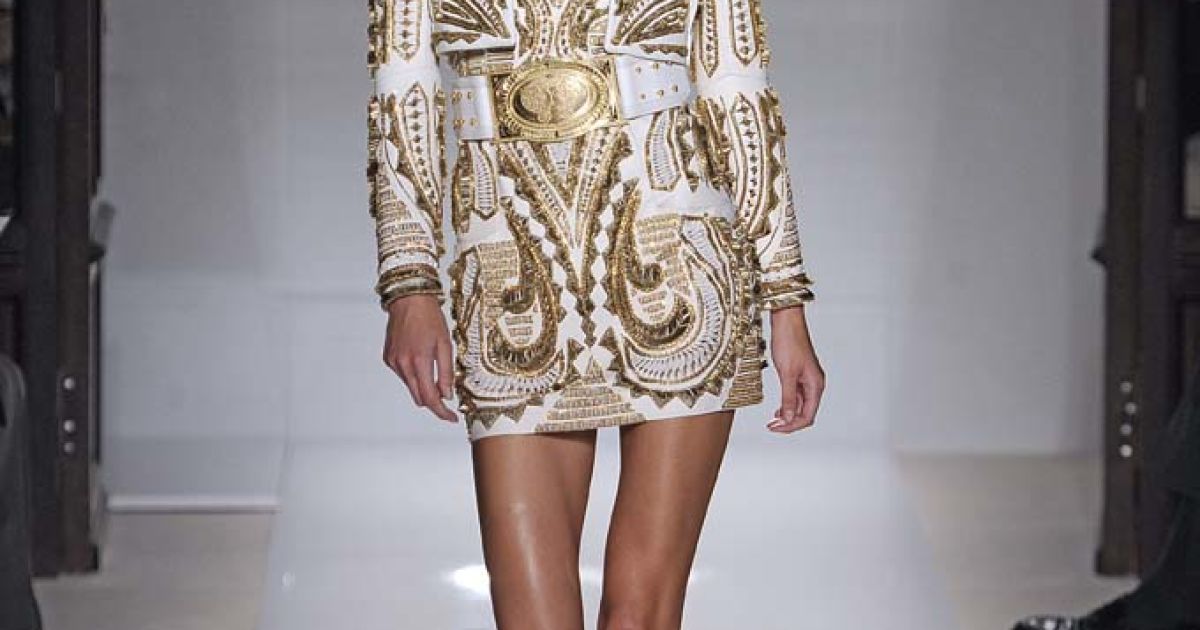Balmain прет-а-порте весна-лето 2012 / © EastNews