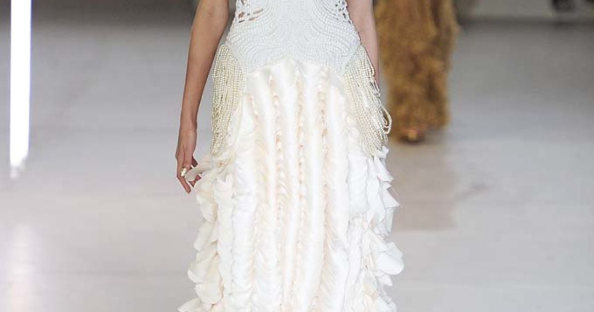 Alexander McQueen прет-а-порте весна-лето 2012 / © EastNews