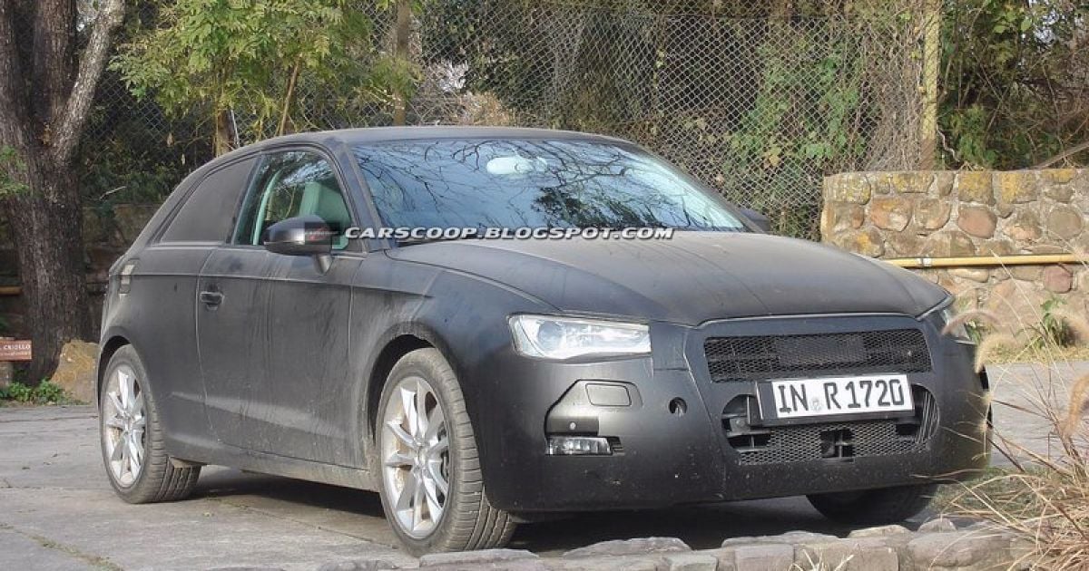 Папарацци засекли новый Audi A3