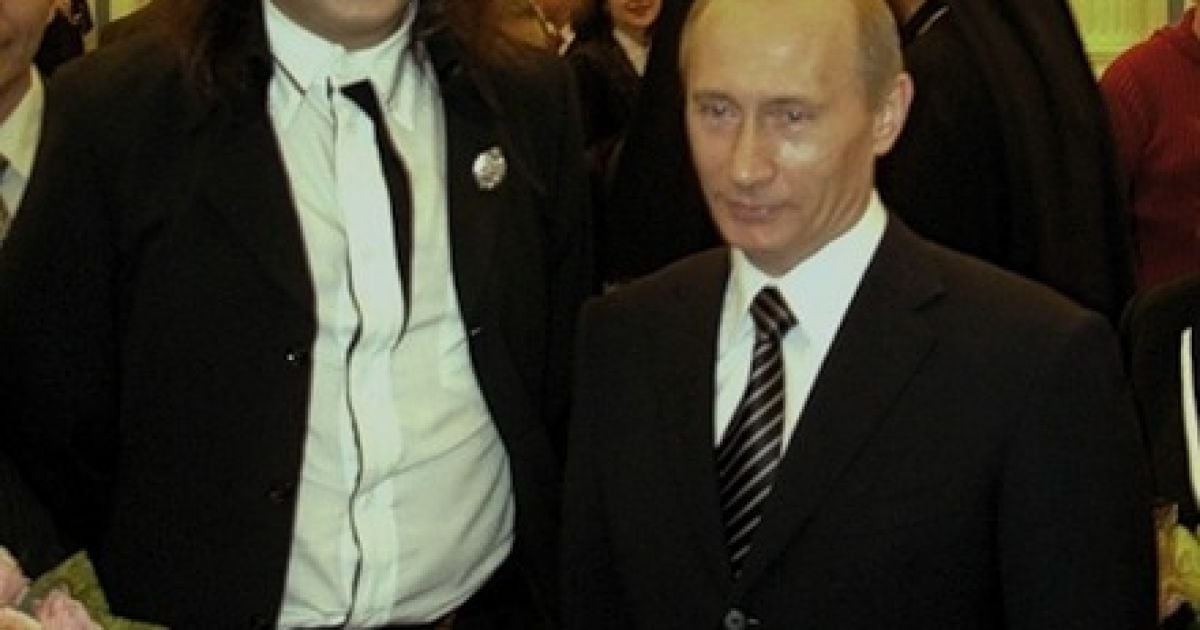Филипп Киркоров и Владимир Путин