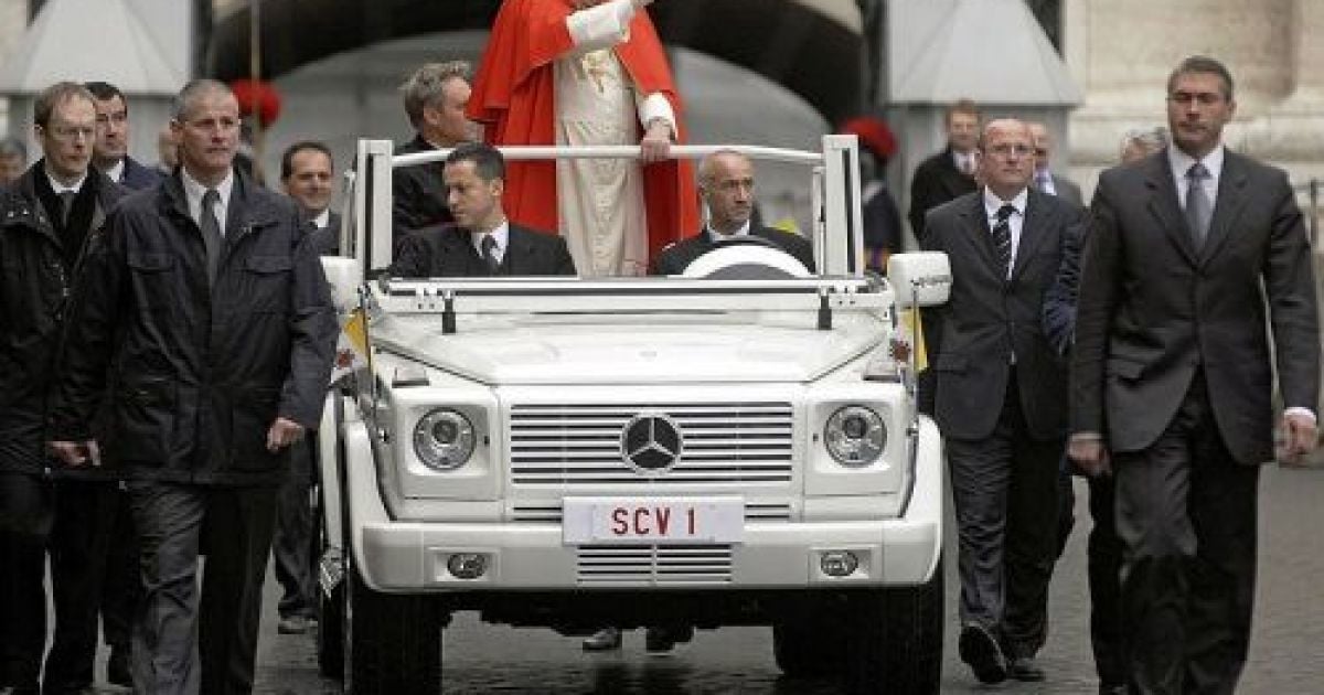 Mercedes-Benz пересадит Папу в гибридный M-Class