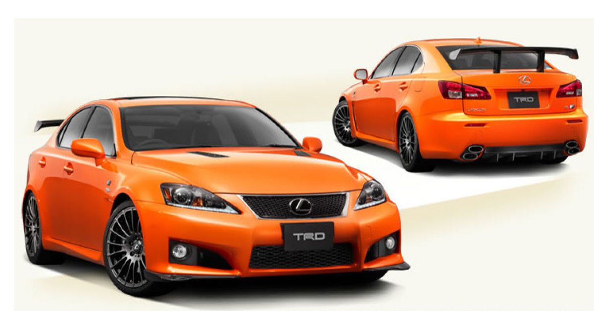 Lexus IS-F стал агрессивной "ракетой"
