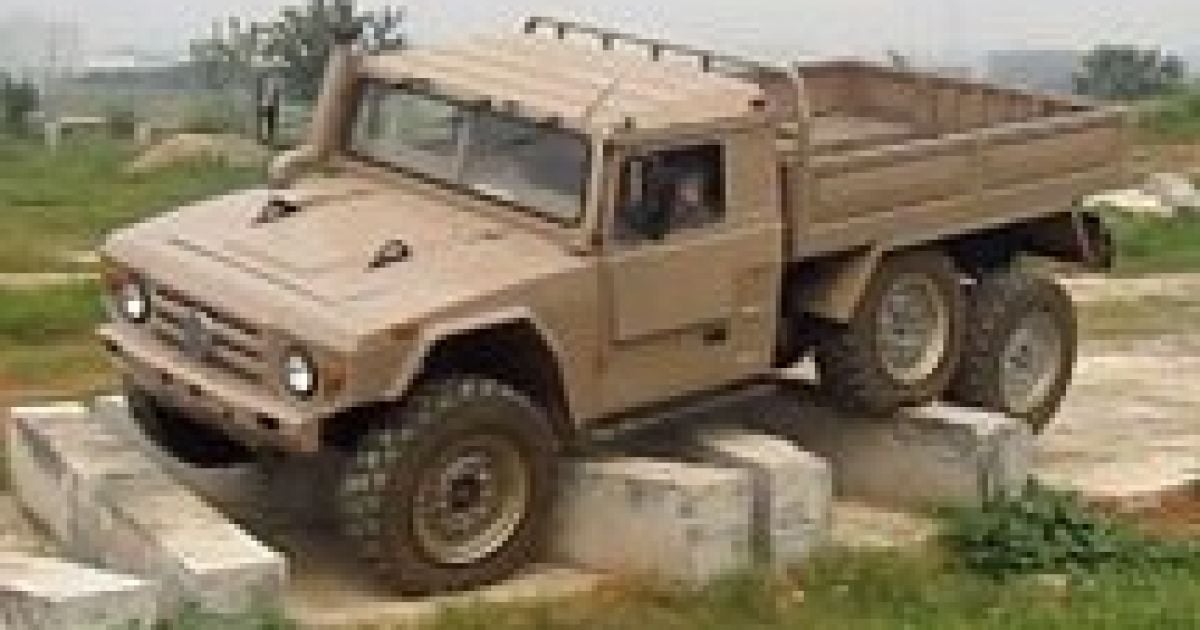 Китайцы ошарашили мир грузовым внедорожником