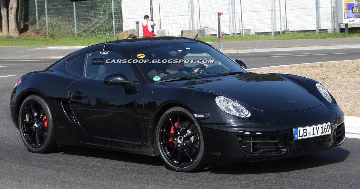 Porsche тестирует новые Cayman и Boxster