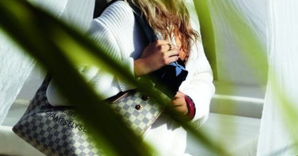 Поппи Делевинь для Louis Vuitton