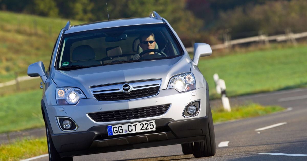 В Украину привезли обновленный Opel Antara