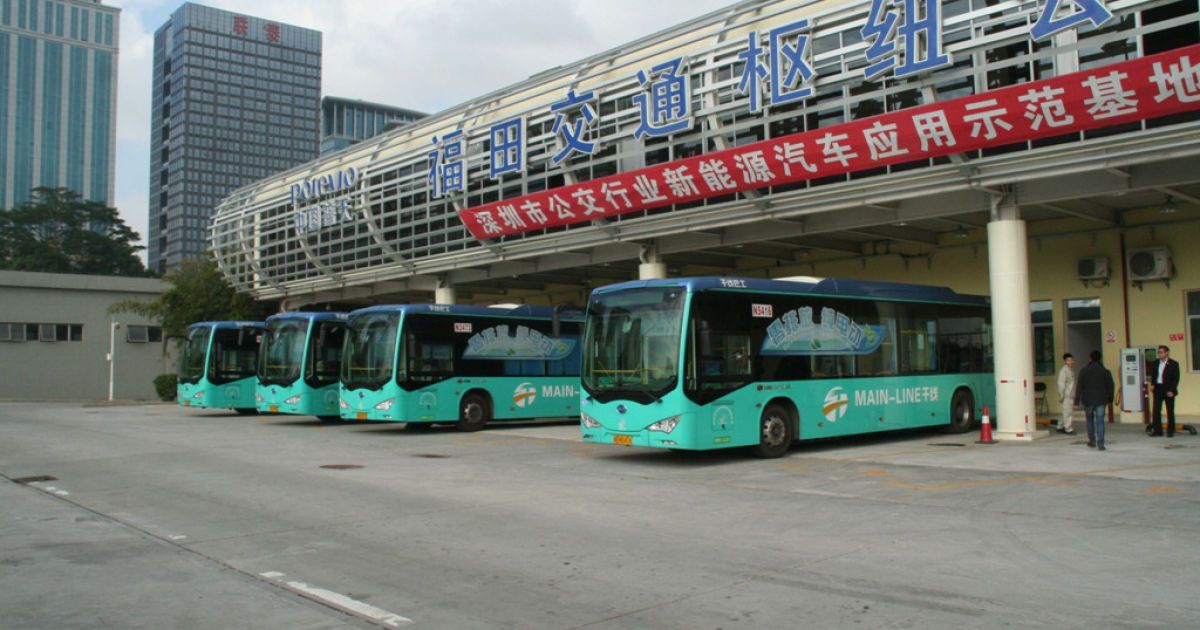 Автобус BYD К9. Фото "Автоцентр"