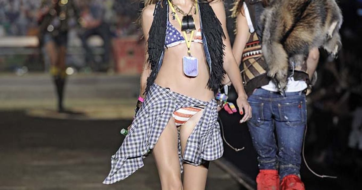 Dsquared2 прет-а порте весна-лето 2012 / © EastNews