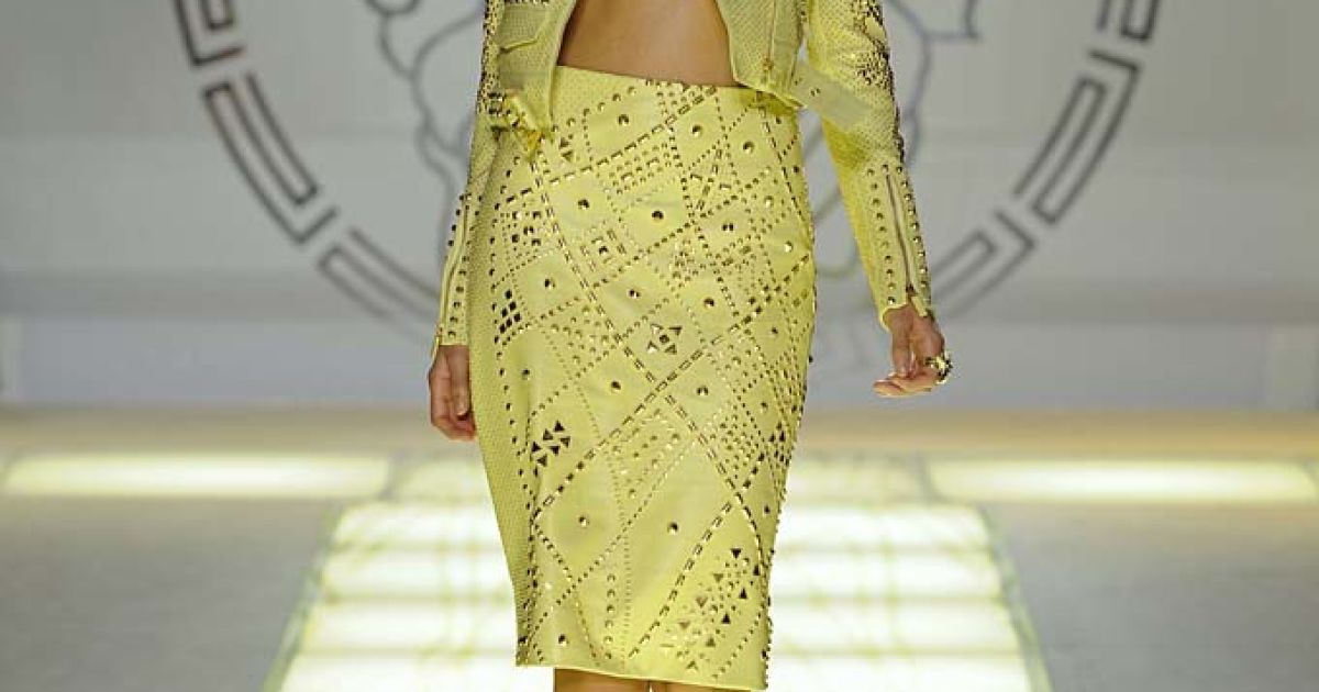 Versace прет-а-порте весна-лето 2012 / © Getty Images/Fotobank