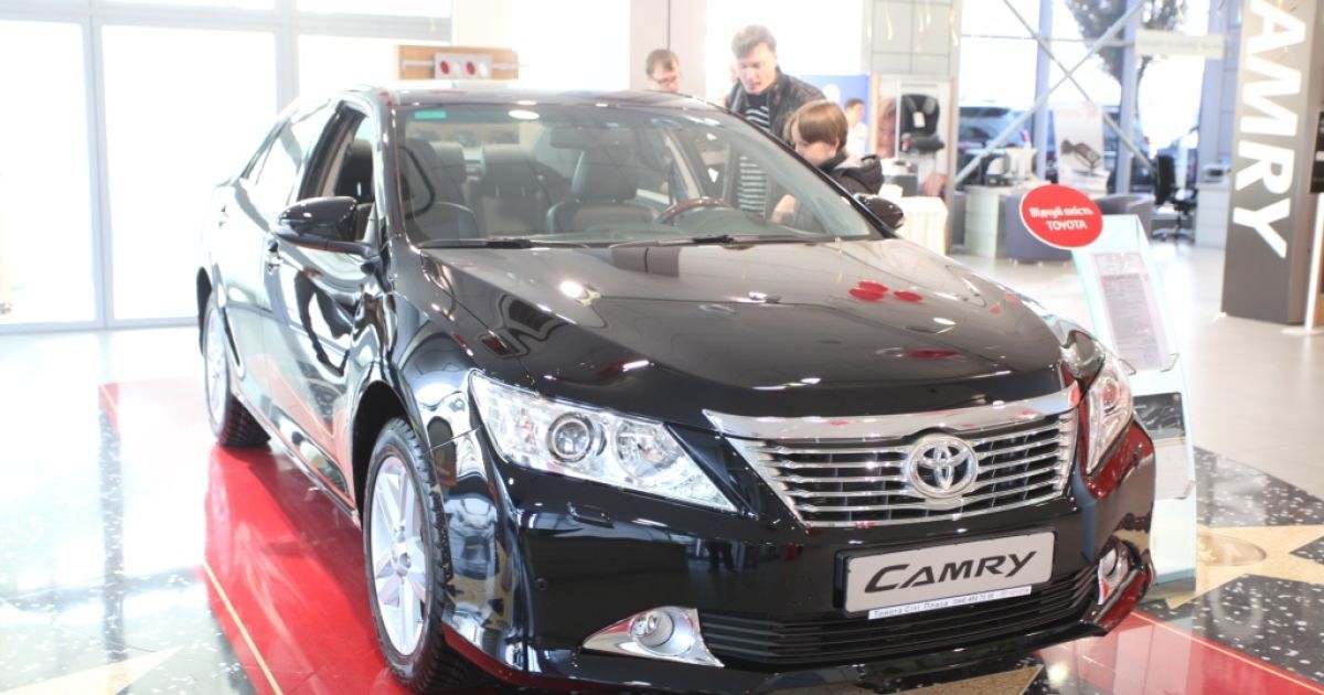 Toyota Camry признали в Украине "Автомобилем года"