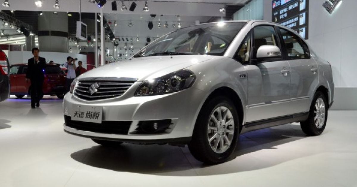 В 2012 году стартуют продажи обновленного Suzuki SX4