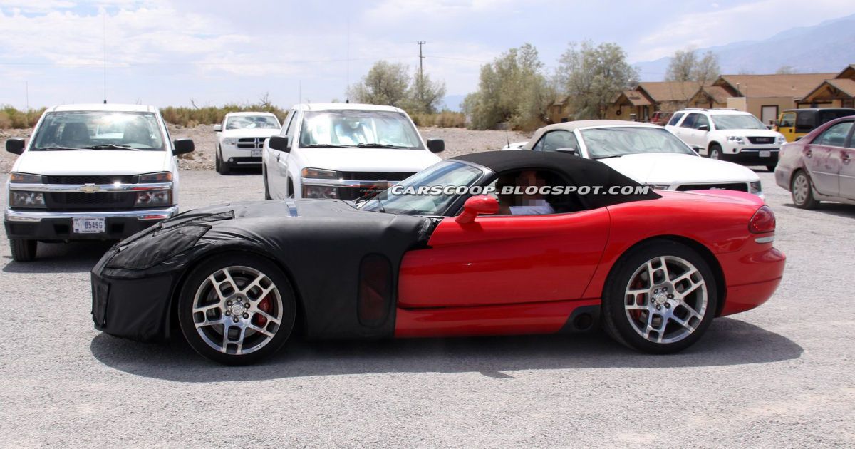 Dodge теструет новый Viper
