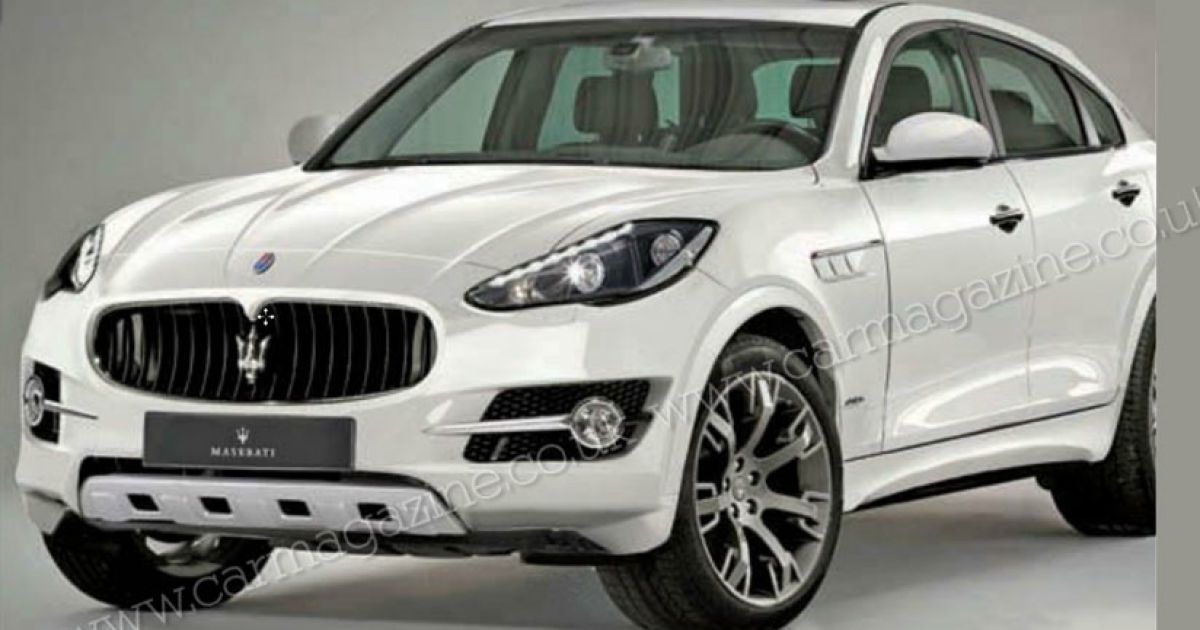 Появилось первое фото внедорожника Maserati