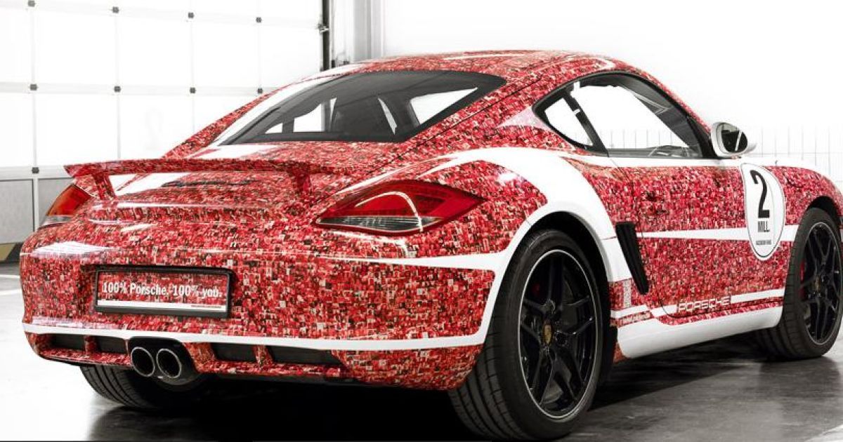 Porsche вместил весь Facebook на одном Cayman S_5