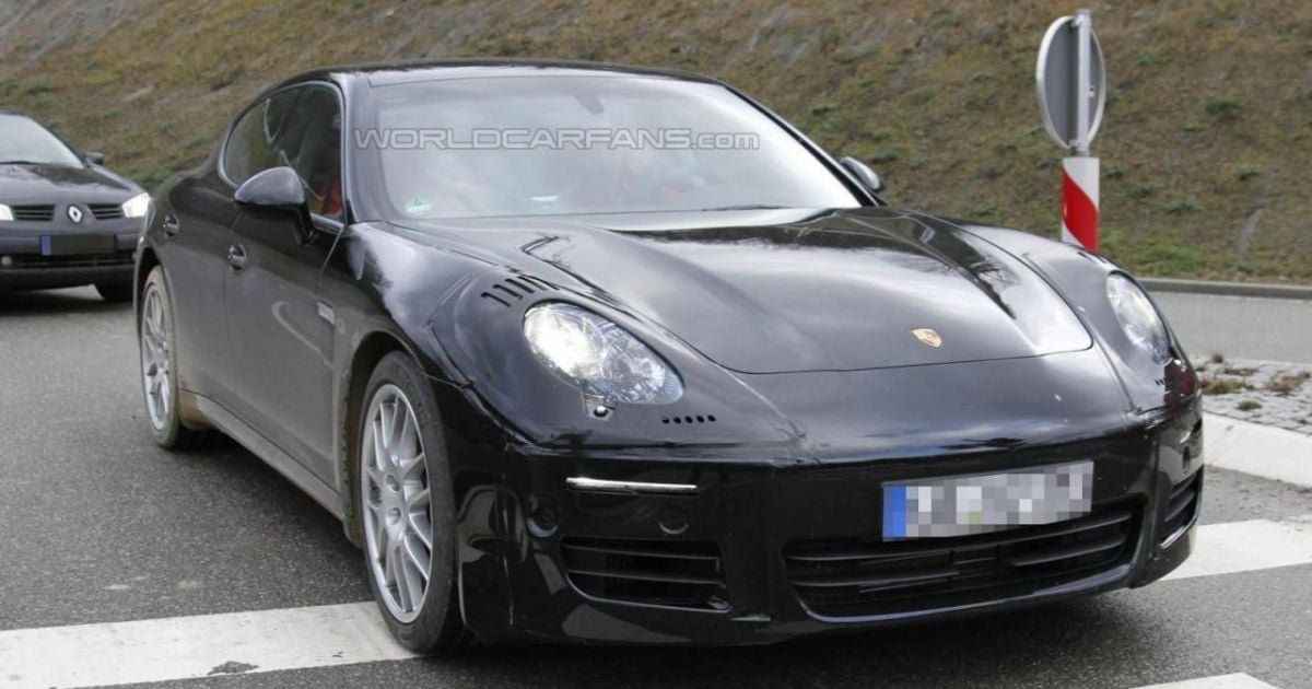 Появились новые снимки Porsche Panamera-2013