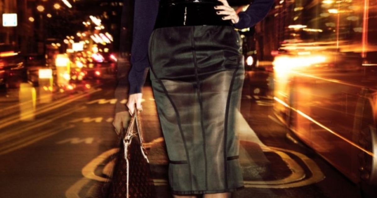 Софи Сумер в Louis Vuitton для Marie Claire.