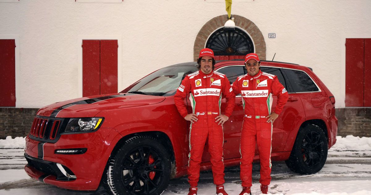 Ferrari подарила пилотам заряженные Grand Cherokee_4