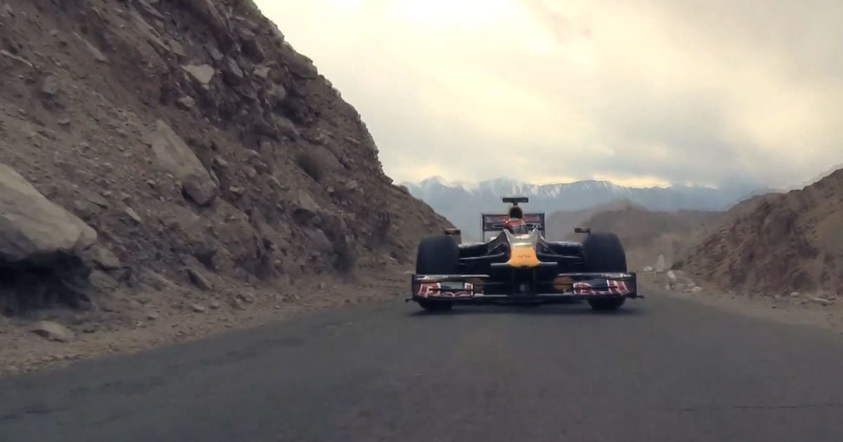 Болид Red Bull покорил гору высотой 5 км