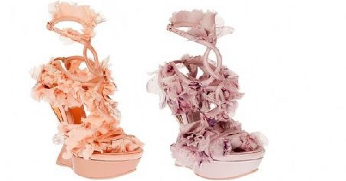 Главные обувные тренды весны от Alexander McQueen