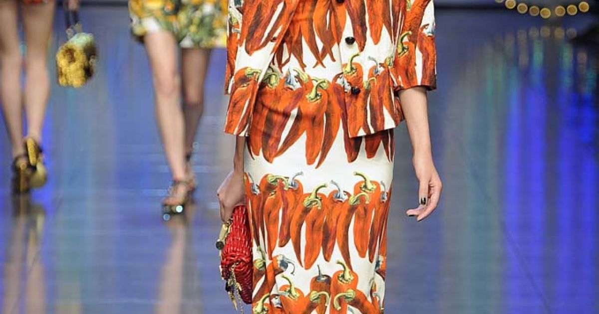 Dolce & Gabbana прет-а-порте весна-лето 2012