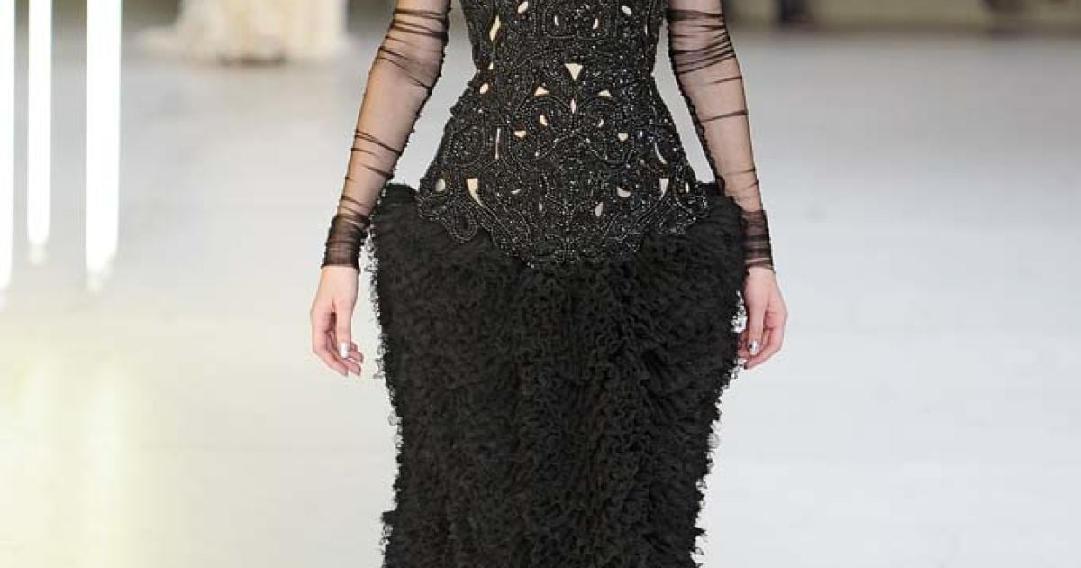 Alexander McQueen прет-а-порте весна-лето 2012 / © EastNews
