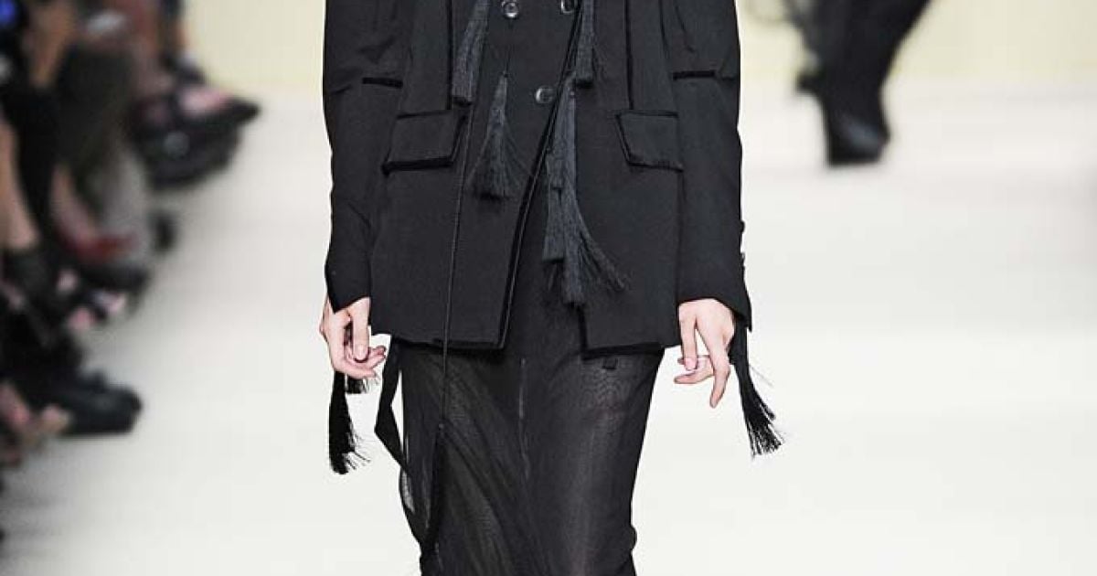 Ann Demeulemeester  прет-а-порте весна-лето 2012 / © EastNews