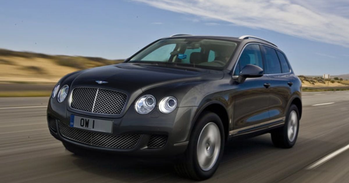 "Внедорожник" Bentley. Иллюстрация