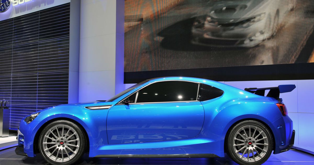 Мировая премьера: купе Subaru BRZ Concept STI_8