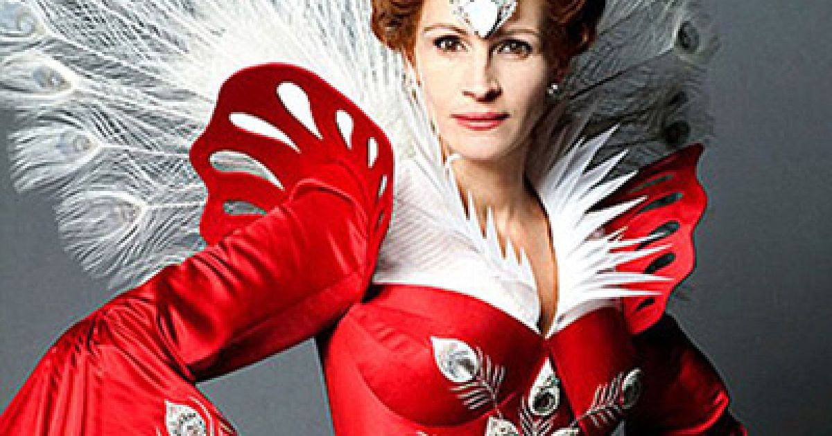 Звезды снялись в промо-снимках "Белоснежки 3D"