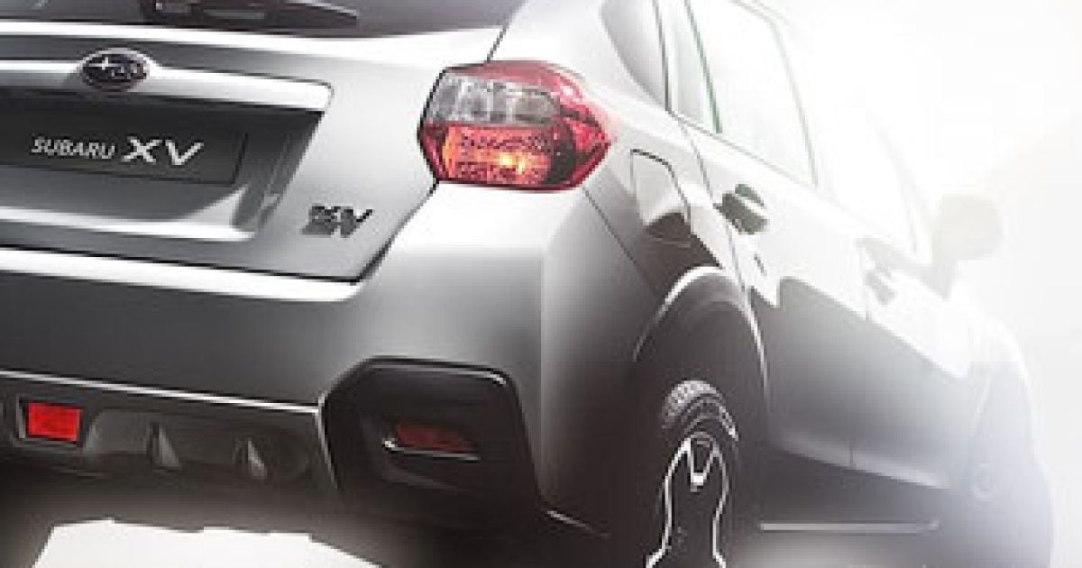 Subaru разместила в Сети тизер новой Impreza XV